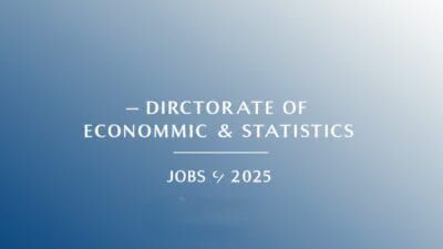 Directorate of Economics and Statistics Recruitment 2025: Apply Now for 4 Inspector of Statistics Posts 9 Directorate of Economics and Statistics Recruitment 2025 | Jobs in Assam and India
