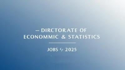 Directorate of Economics and Statistics Recruitment 2025 | Jobs in Assam and India