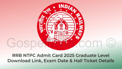 RRB NTPC Admit Card 2025 Graduate Level: Download Link, Exam Date & Hall Ticket Details 8 RRB NTPC Admit Card 2025 notification details and link to download the admit card